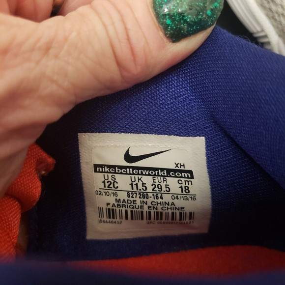 Nike Kyrie Irving 2 USA Olympic Red/White/Blue 827280-164 Size 12C - Picture 10 of 12